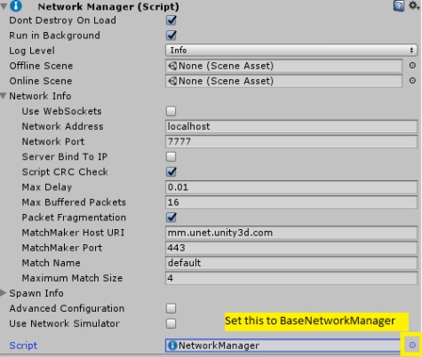 Change NetworkManager to BaseNetworkManager